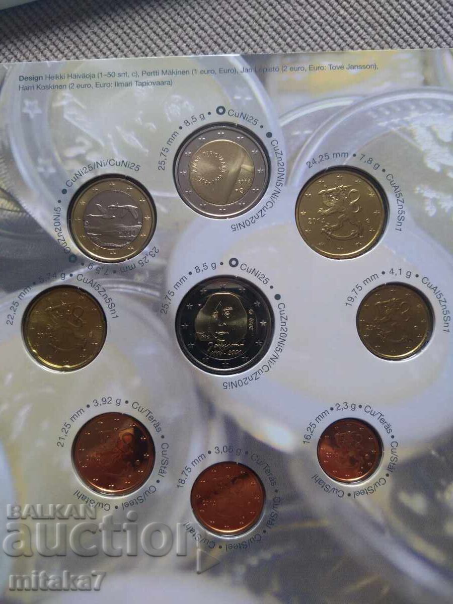 Licitație Set monede euro 2014, Finlanda Licitație Set monede euro 2014, Finlanda