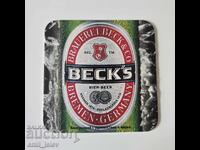 Σουβέρ για μπίρα - Becks