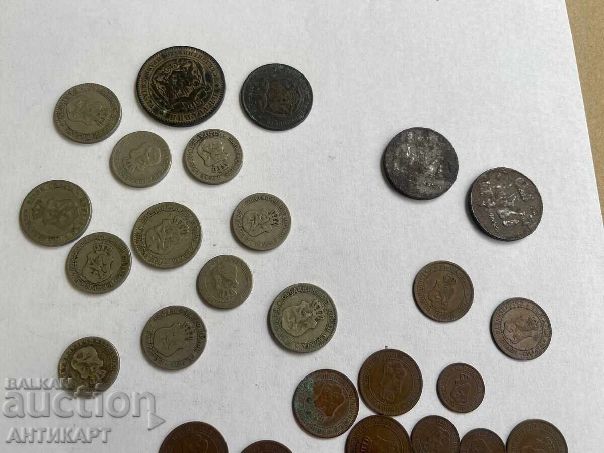 Βουλγαρία 40 παλιά νομίσματα 1881, 1888, 1912 και 1941 - 5 Βουλγαρία 40 παλιά νομίσματα 1881, 1888, 1912 και 1941 - 5