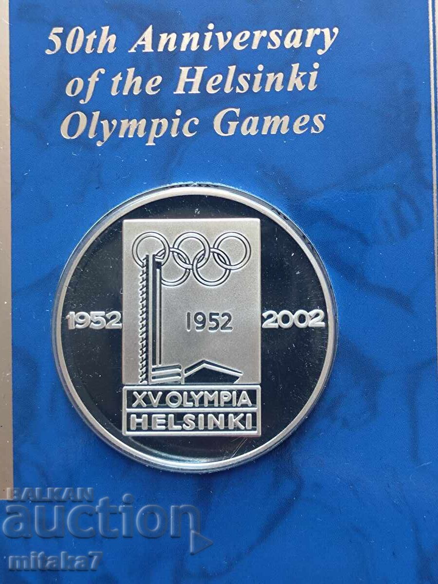 Medalie 50 ani - JO Helsinki, Finlanda cu preț € 6.20 | 12.13 BGN