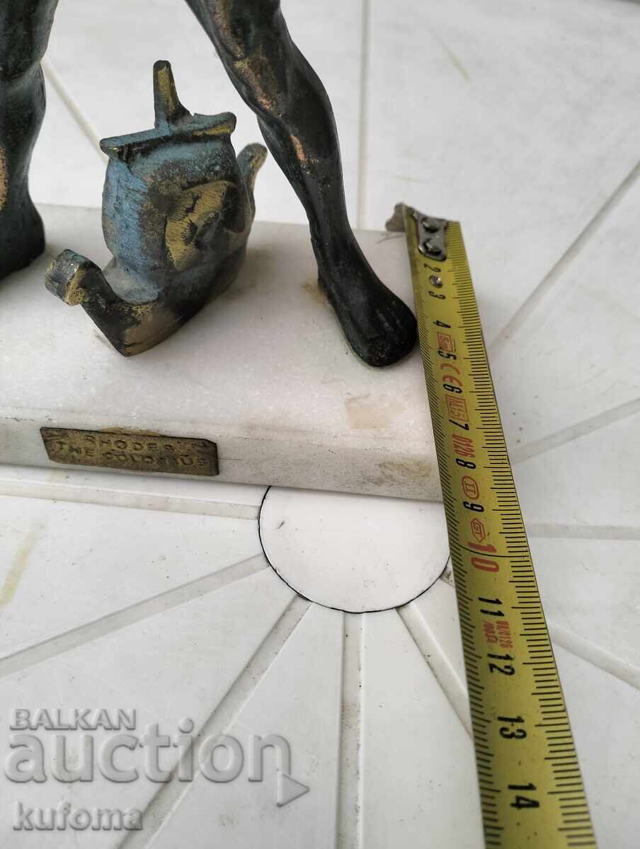 Livrarea Statuetă din bronz Colosul din Rodos Livrarea Statuetă din bronz Colosul din Rodos