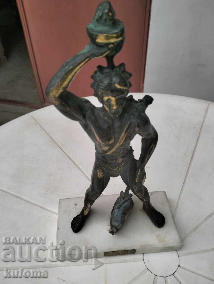 Statuetă din bronz Colosul din Rodos - 5 Statuetă din bronz Colosul din Rodos - 5