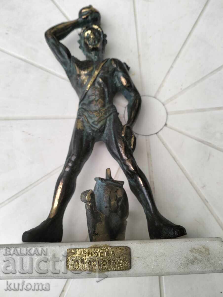Statuetă din bronz Colosul din Rodos - 7 Statuetă din bronz Colosul din Rodos - 7