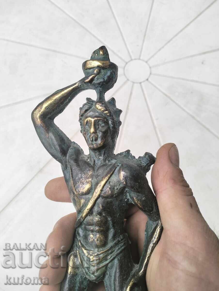 Statuetă din bronz Colosul din Rodos Statuetă din bronz Colosul din Rodos
