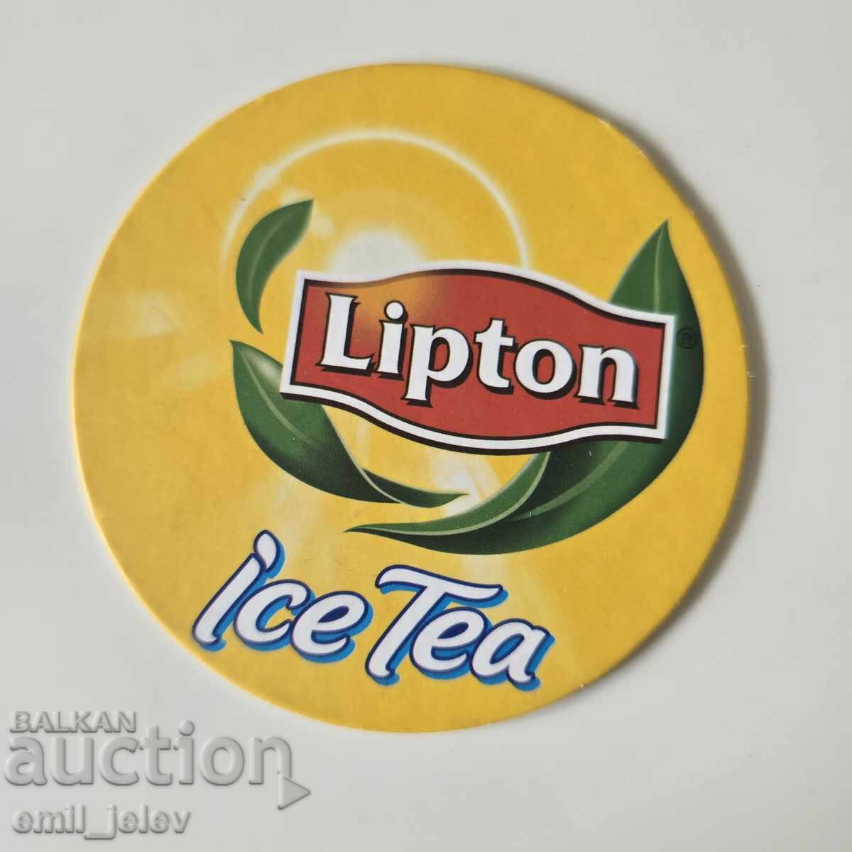 Suport pentru pahar - ceai rece "Lipton"