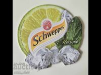 Подложка за чаша- "Schweppes"