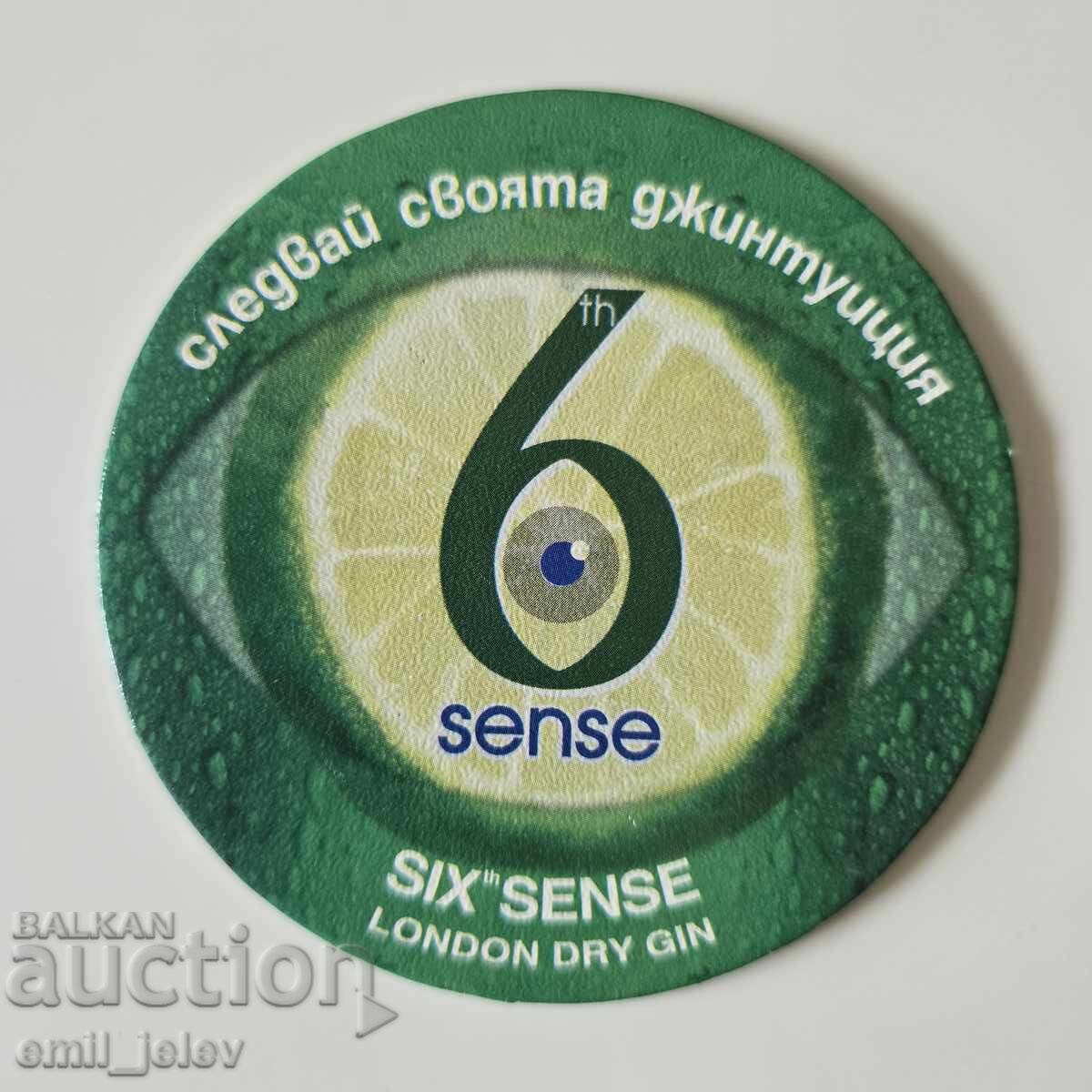 Suport pentru pahar - gin "Six Sense" Suport pentru pahar - gin "Six Sense"