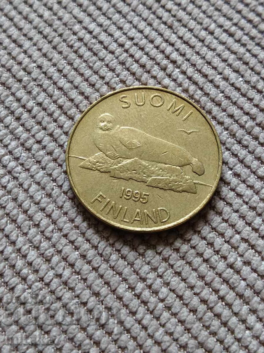 5 markka 1995, Finlanda cu preț € 0.60 | 1.17 BGN