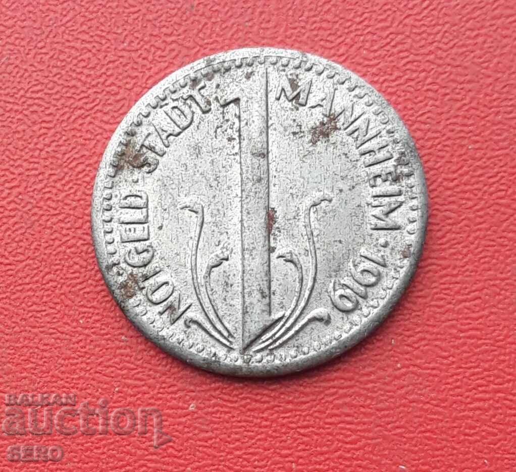 Germania-Baden-Württemberg-Mannheim-10 Pfennig 1919 cu preț € 3.00 | 5.87 BGN