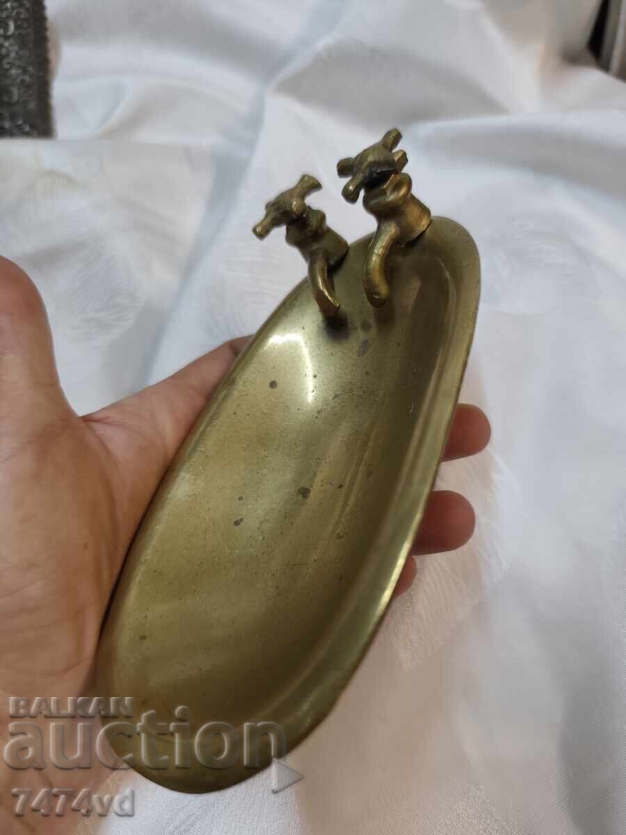 Săpunieră masivă din bronz - cadă cu robinet - 5 Săpunieră masivă din bronz - cadă cu robinet - 5