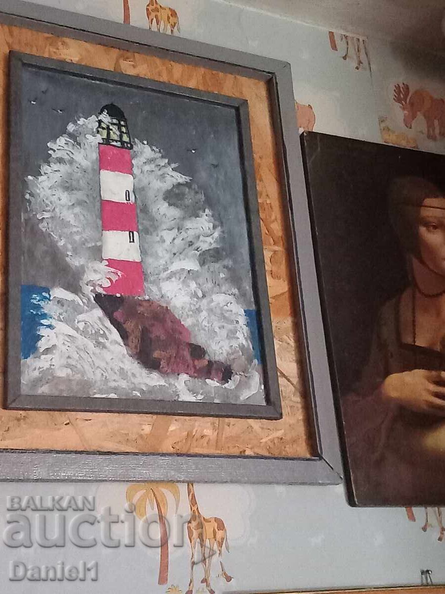 Пейзаж с морски фар