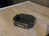 Ballantines promotional ashtray