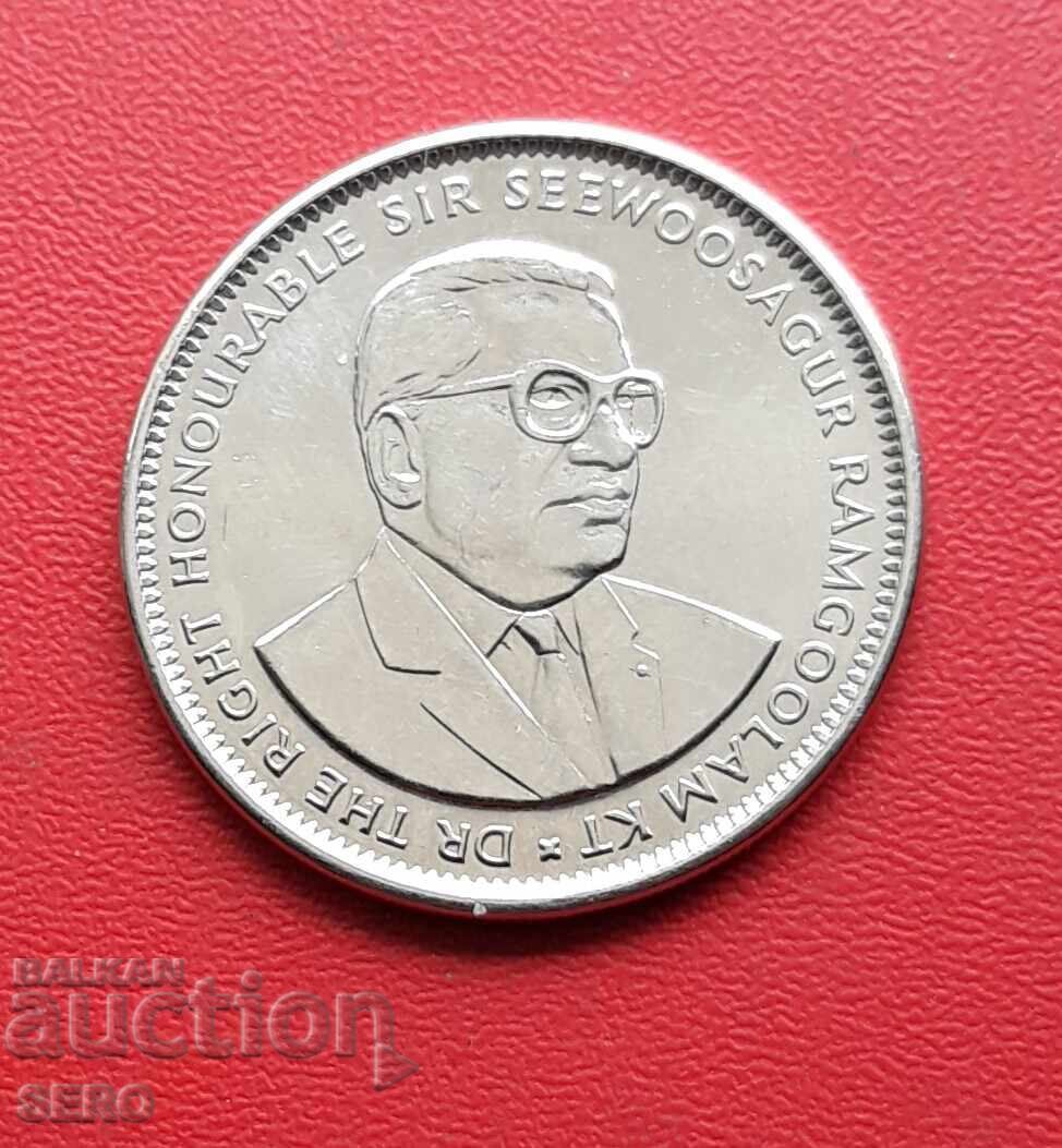 Mauritius Island-1 Rupee 2023-well preserved with price € 0.61 | 1.19 BGN