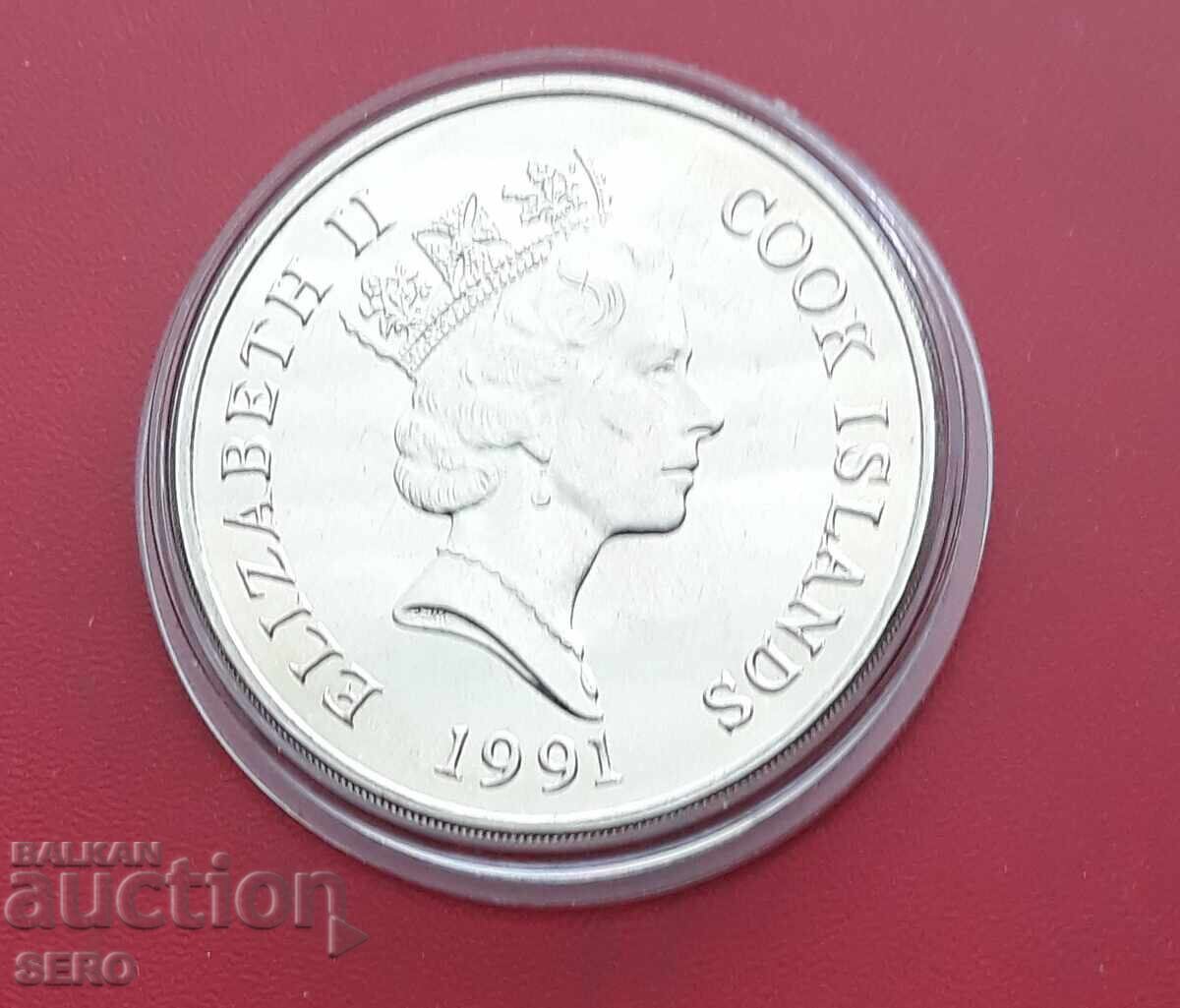 Cook Islands - "Endangered Wildlife" series - 5 Dollars 1991 with price € 19.01 | 37.18 BGN