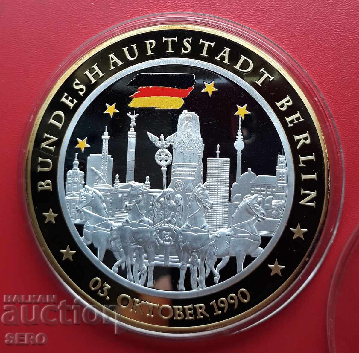 Medal-Germany-GDR-large medal "United Germany"