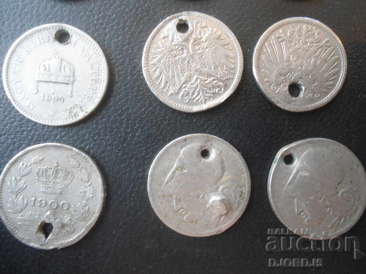 Monede vechi pentru bijuterii, 12 bucăți - 6 Monede vechi pentru bijuterii, 12 bucăți - 6