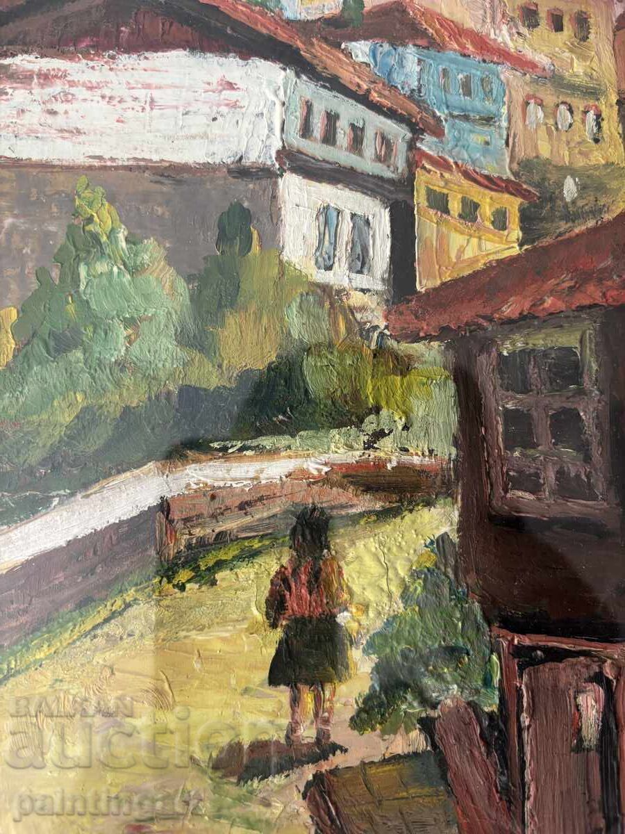 FĂ O OFERTĂ, TABLOU SUPERB, MAESTRU BULGAR - 5