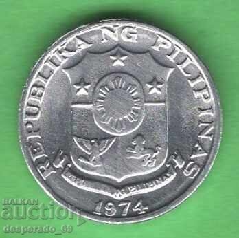 (¯`'•.¸ 1 centimo 1974 FILIPINE UNC ¸.•'´¯) cu preț € 0.80 | 1.56 BGN