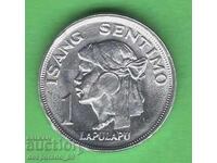 (¯`'•.¸ 1 centimo 1974 FILIPINE UNC ¸.•'´¯)