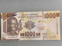 Τραπεζογραμμάτιο - Γουινέα - 1000 φράγκα UNC | 2018