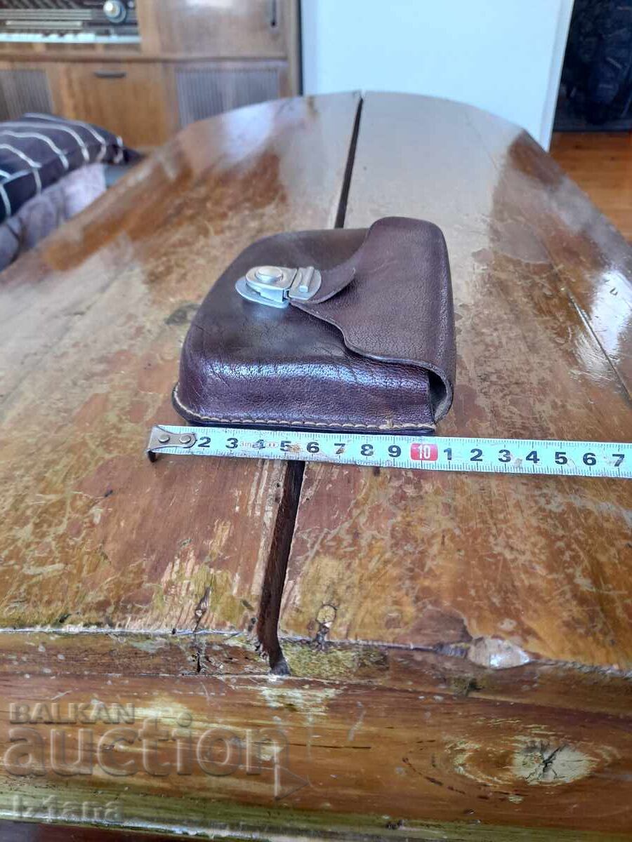 Old leather belt bag - 7 Old leather belt bag - 7