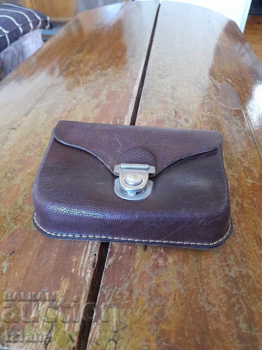 Old leather belt bag Old leather belt bag
