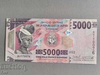Τραπεζογραμμάτιο - Γουινέα - 5000 φράγκα UNC | 2022