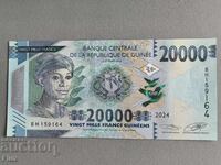 Bancnotă - Guineea - 20000 franci UNC | 2024