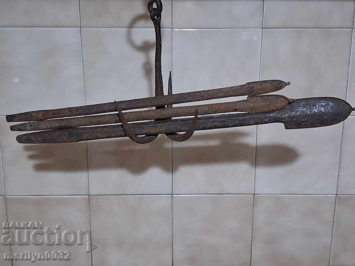 Vechi burghie primitive de mână de 150 de ani - 5 Vechi burghie primitive de mână de 150 de ani - 5
