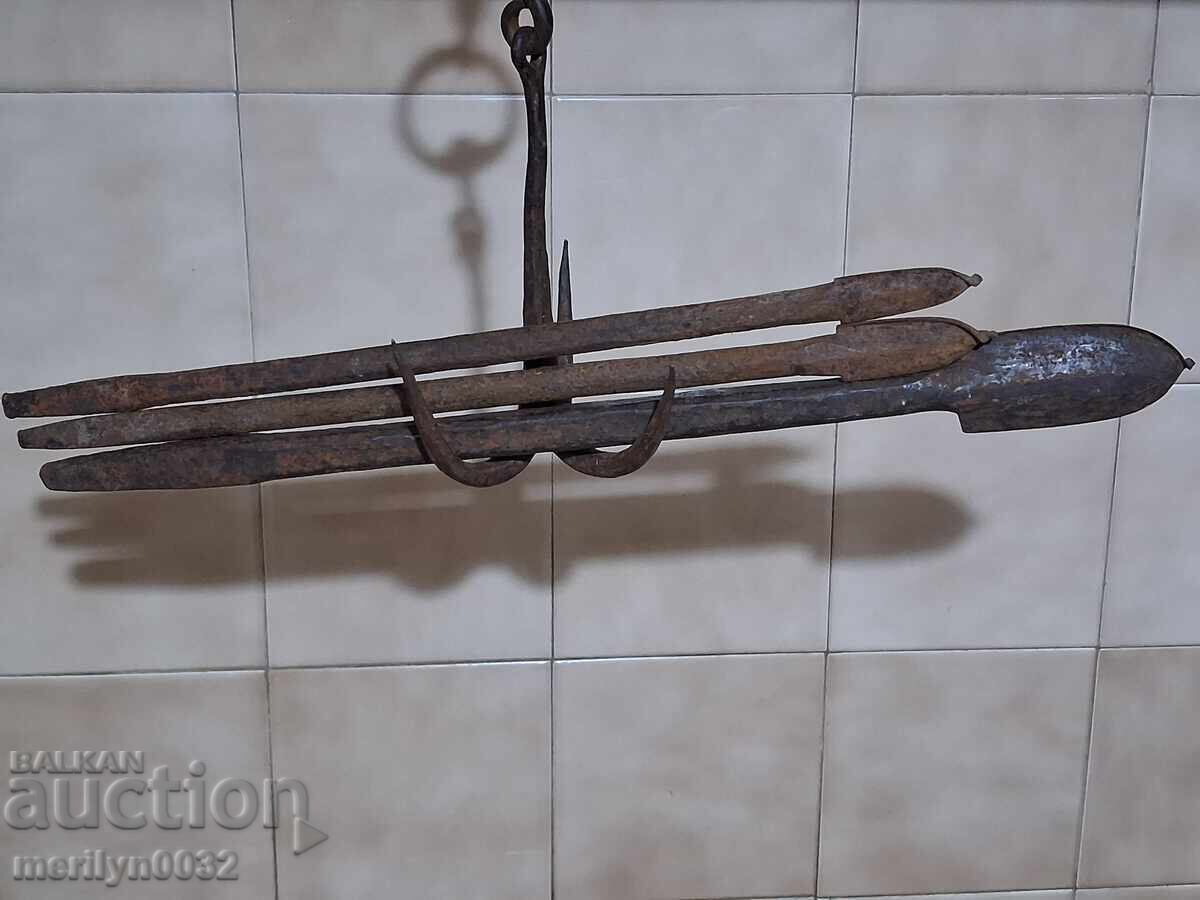 Vechi burghie primitive de mână de 150 de ani - 6 Vechi burghie primitive de mână de 150 de ani - 6