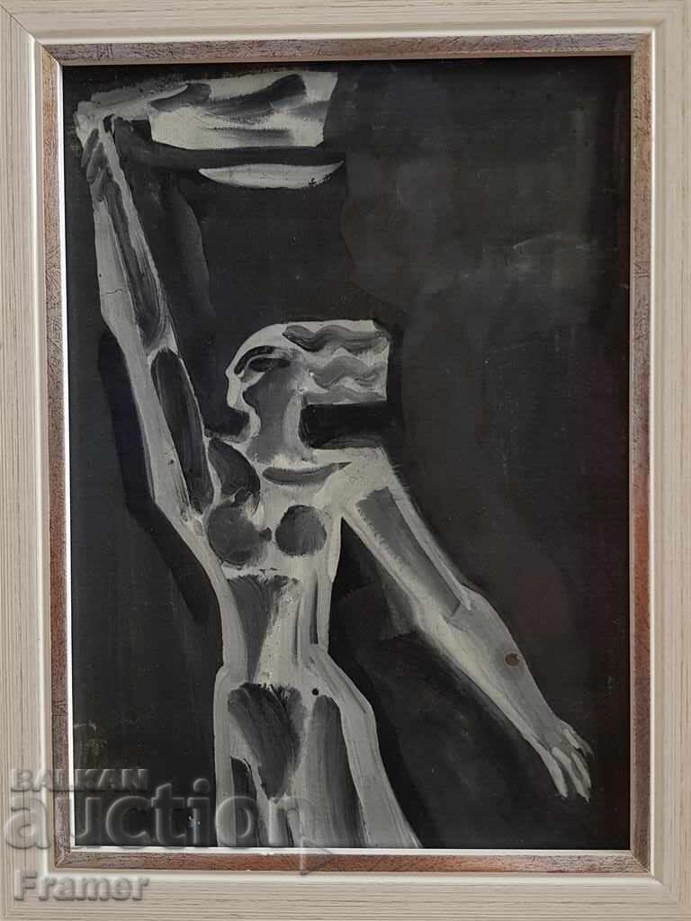 Atanas Yaranov 1940-1988 Victorie Desen autentic anii 1980 cu preț € 400.00 | 782.33 BGN