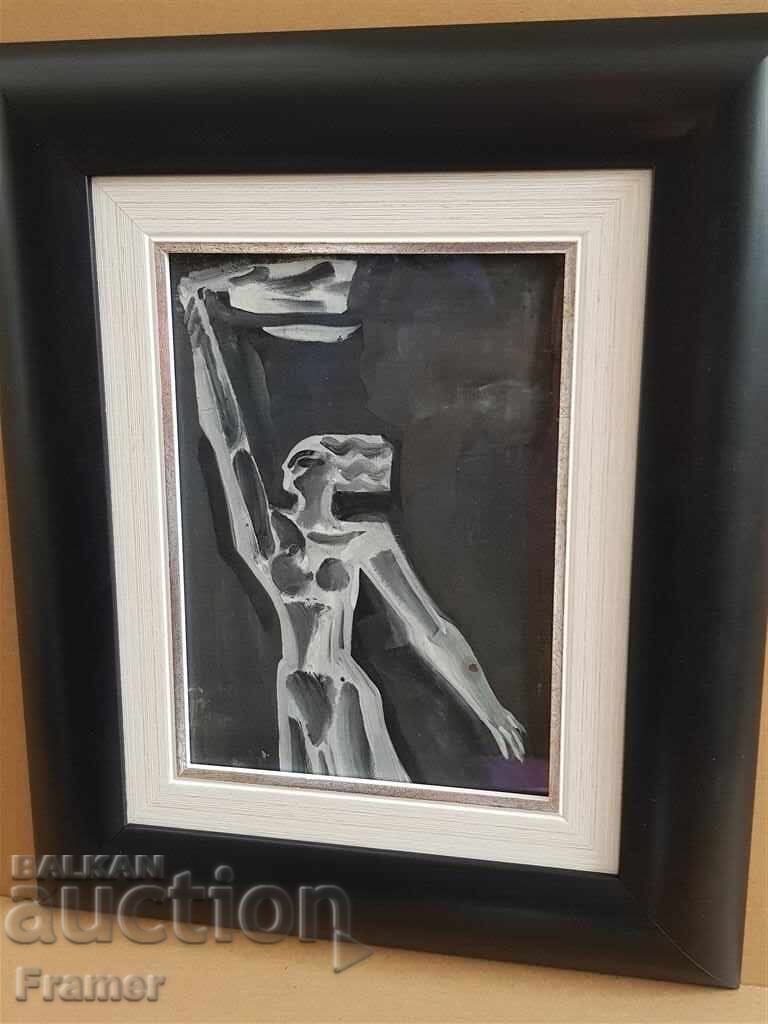 Licitație Atanas Yaranov 1940-1988 Victorie Desen autentic anii 1980