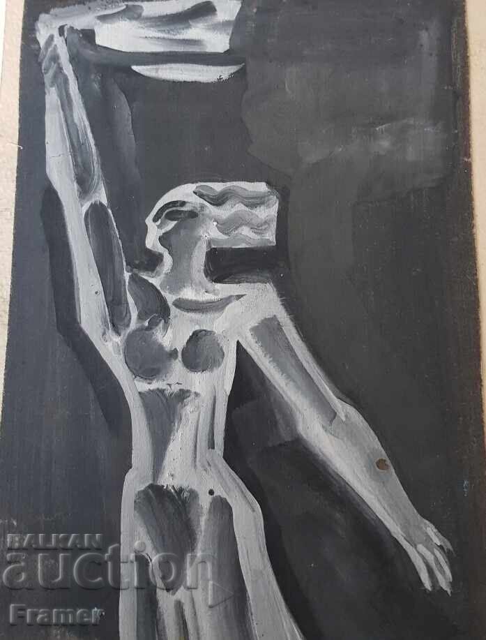 Atanas Yaranov 1940-1988 Victorie Desen autentic anii 1980 - 5