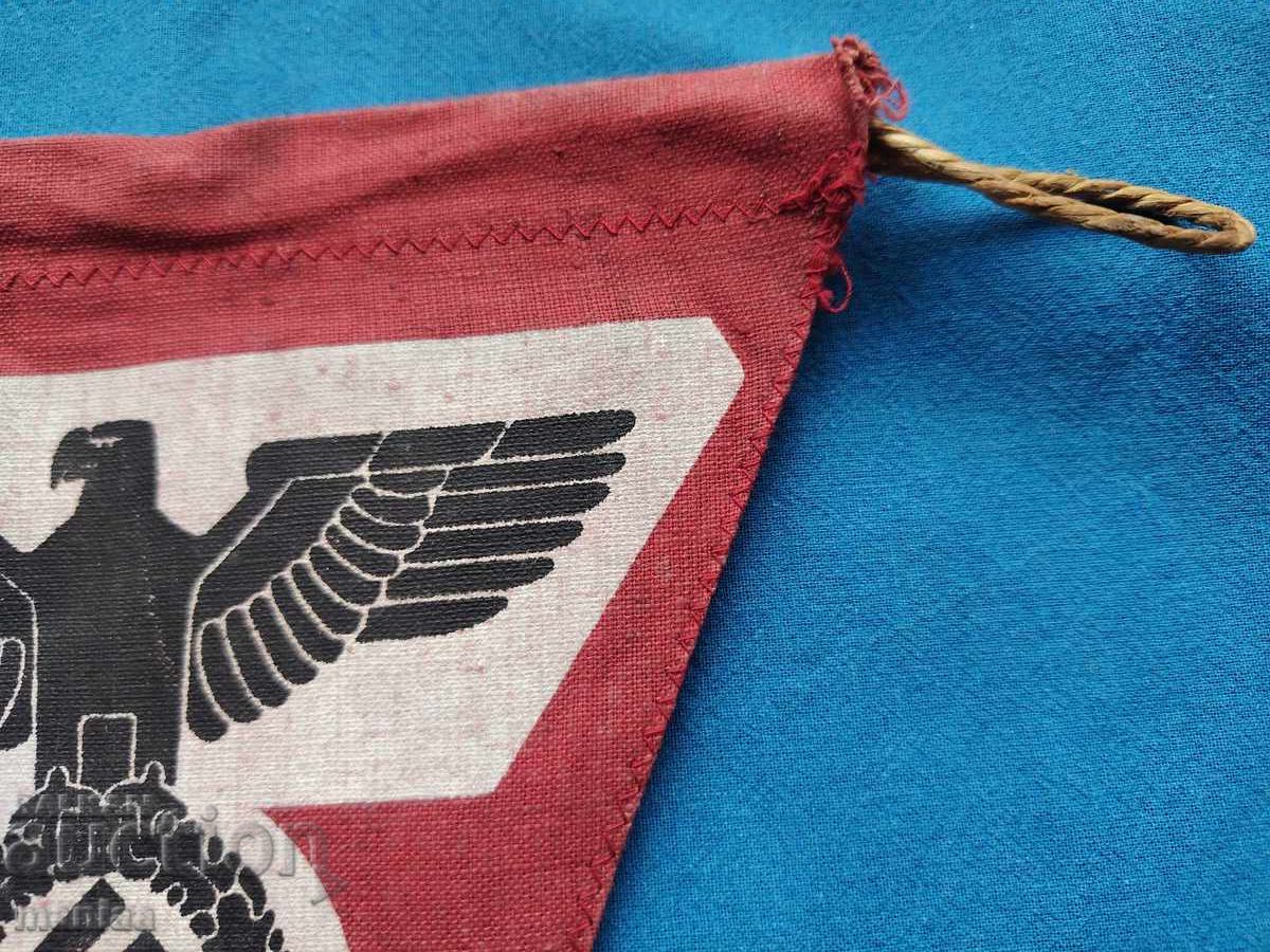 Licitație Steag mic Germania al Treilea Reich original