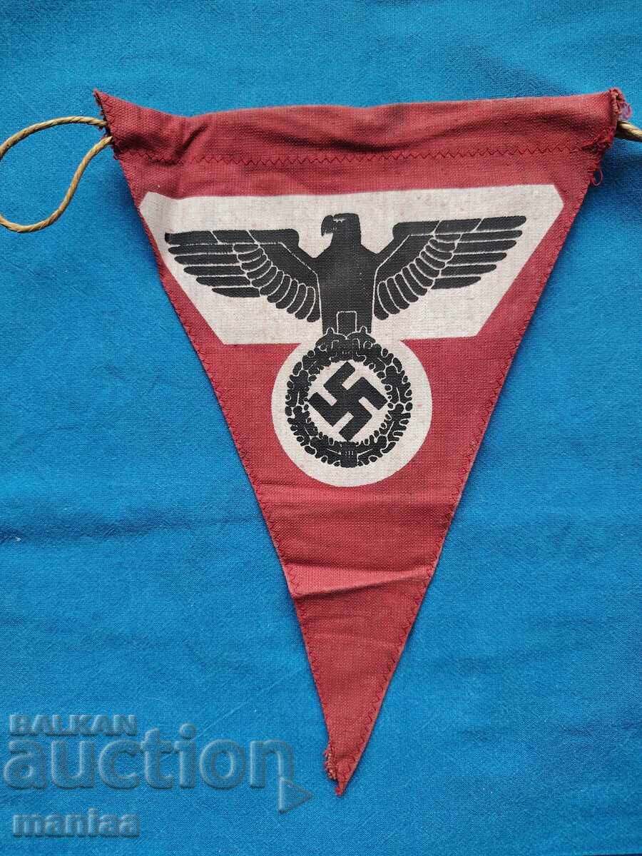 Steag mic Germania al Treilea Reich original - 5