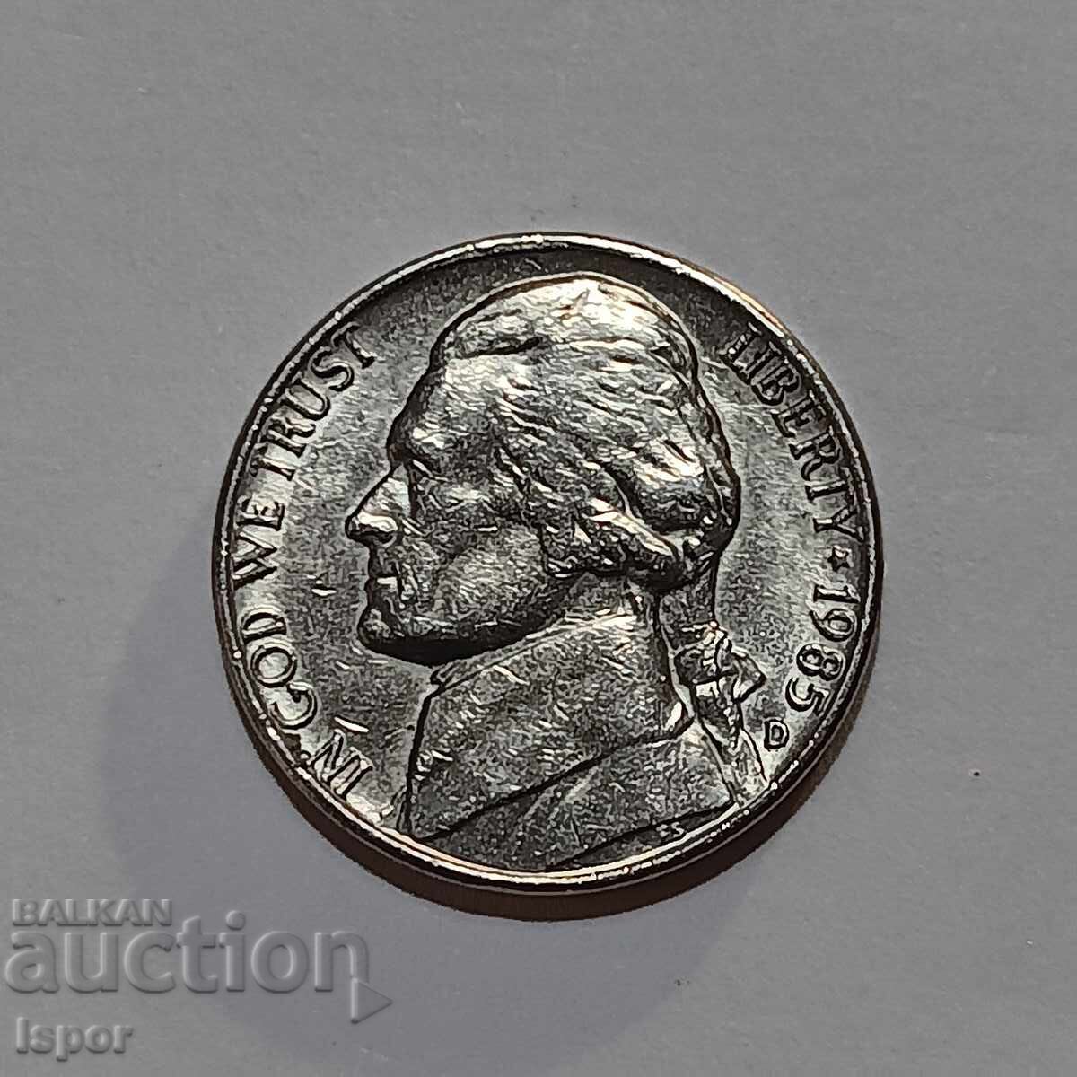 II/ 5 cenți 1985 cu preț € 0.50 | 0.98 BGN II/ 5 cenți 1985 cu preț € 0.50 | 0.98 BGN