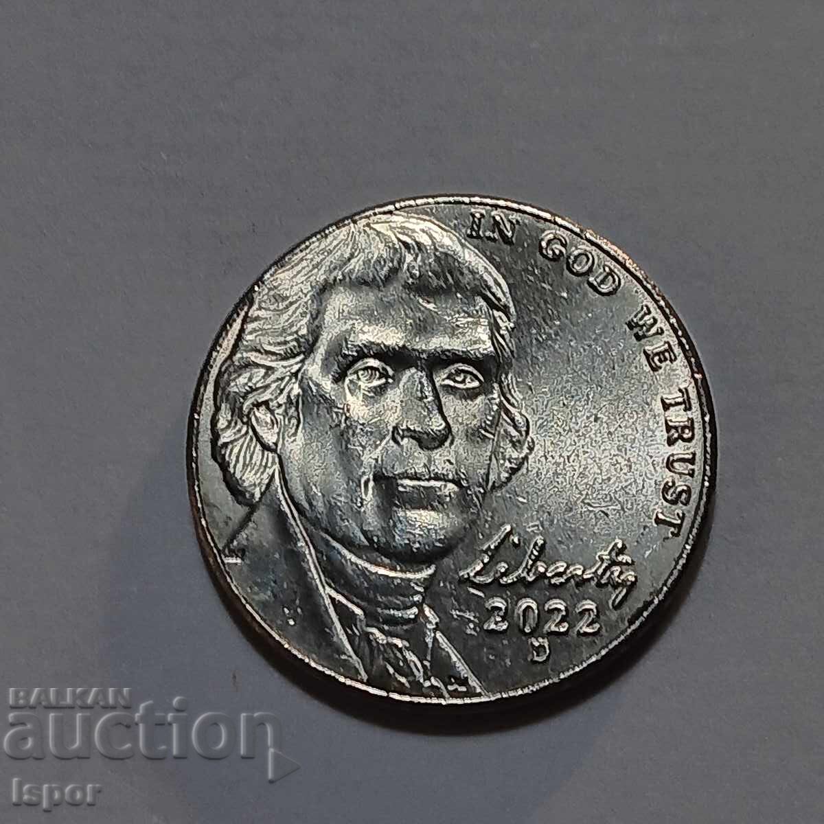 III/ 5 cenți 2022 cu preț € 0.60 | 1.17 BGN