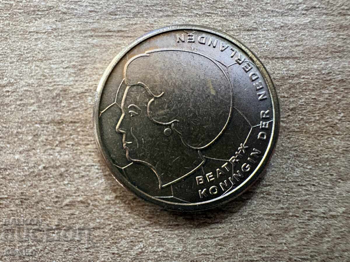 Țările de Jos - 5 guldeni (2000) - EURO 2000 cu preț € 3.50 | 6.85 BGN Țările de Jos - 5 guldeni (2000) - EURO 2000 cu preț € 3.50 | 6.85 BGN