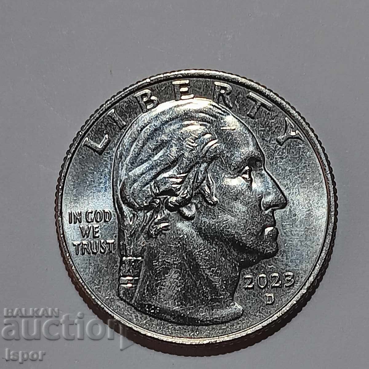 VIII/ 25 cenți Eleanor Roosevelt 2023 cu preț € 1.80 | 3.52 BGN