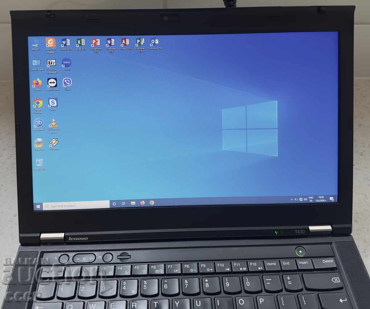Licitație Perfect! Intel i5 / 8 RAM / 256 SSD / ThinkPad Lenovo