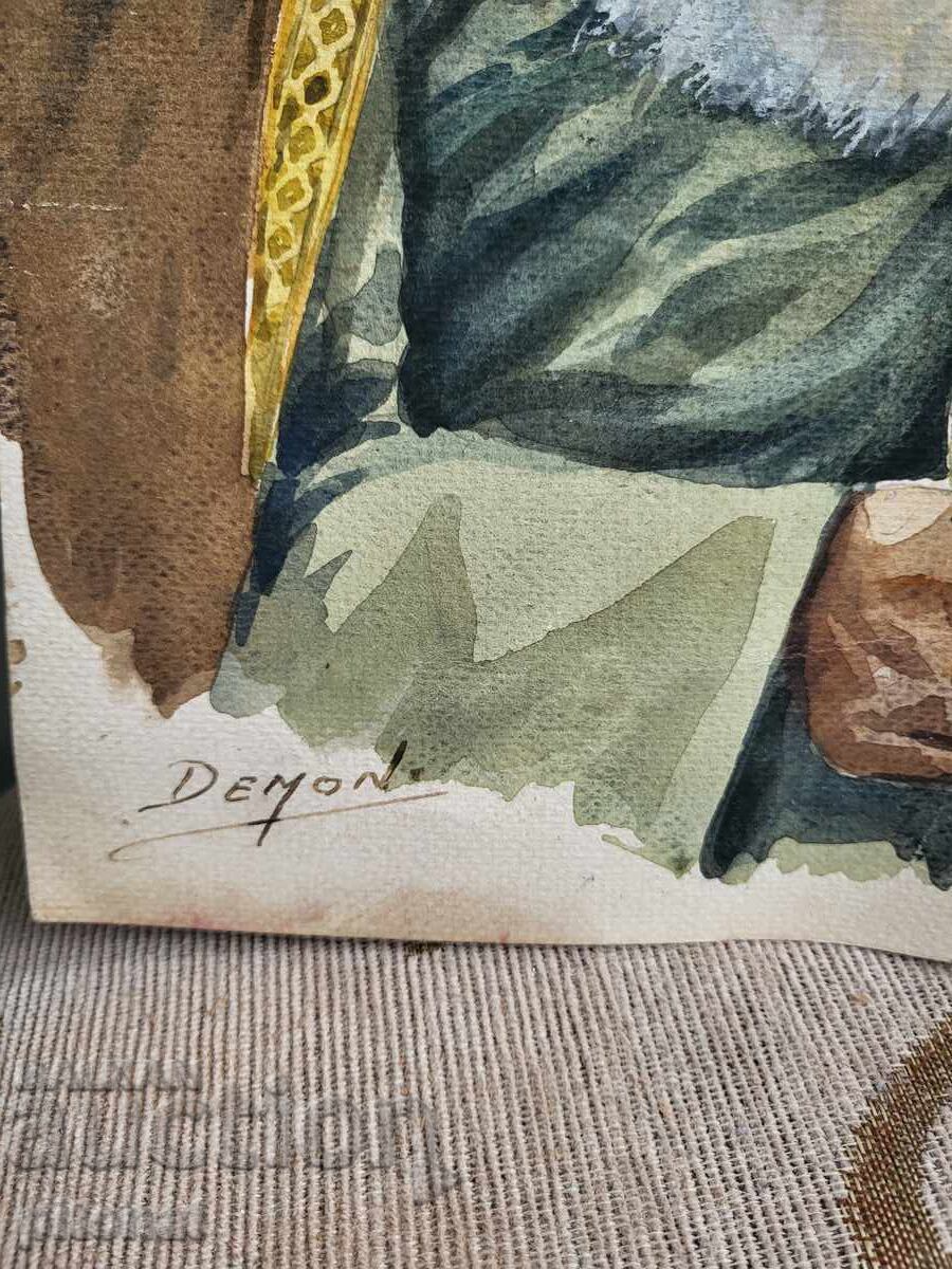 Licitație Acuarelă de Demon Studio (Arthur Hayrapetian Studio) 1943