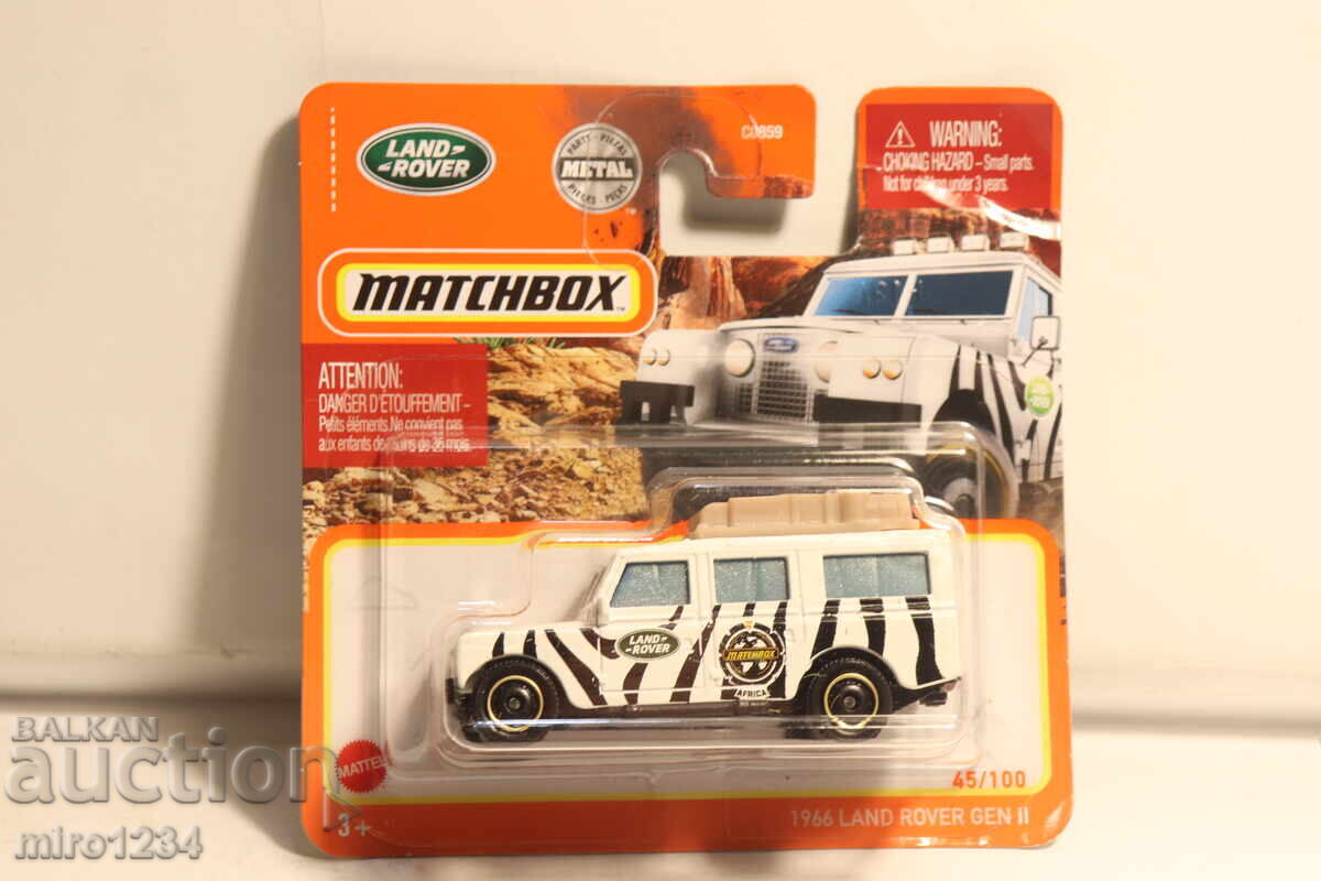 MAȘINUȚĂ JUCĂRIE MODEL MATCHBOX LAND ROVER