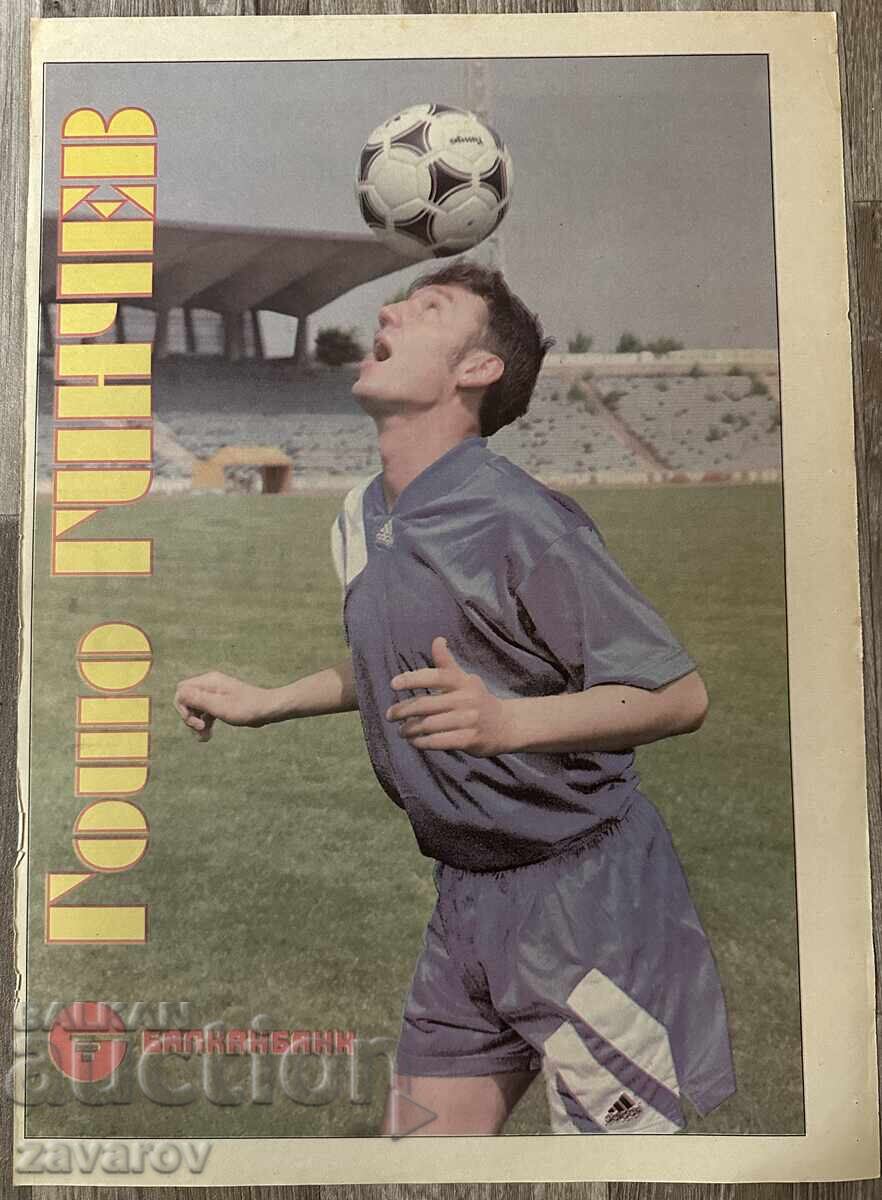 Gosho Ginchev Levski Sofia 1995 Fotbal Gosho Ginchev Levski Sofia 1995 Fotbal