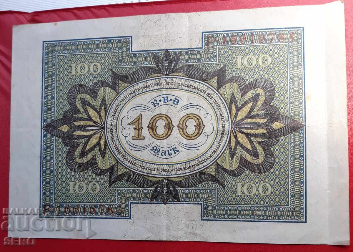 Bancnotă-Germania-100 mărci 1920 cu preț € 1.00 | 1.96 BGN