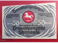 Banknote-Germany-Braunschweig-50 pfennig 1921
