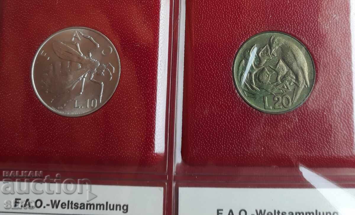 F.A.O. - lot of 5 coins - 5