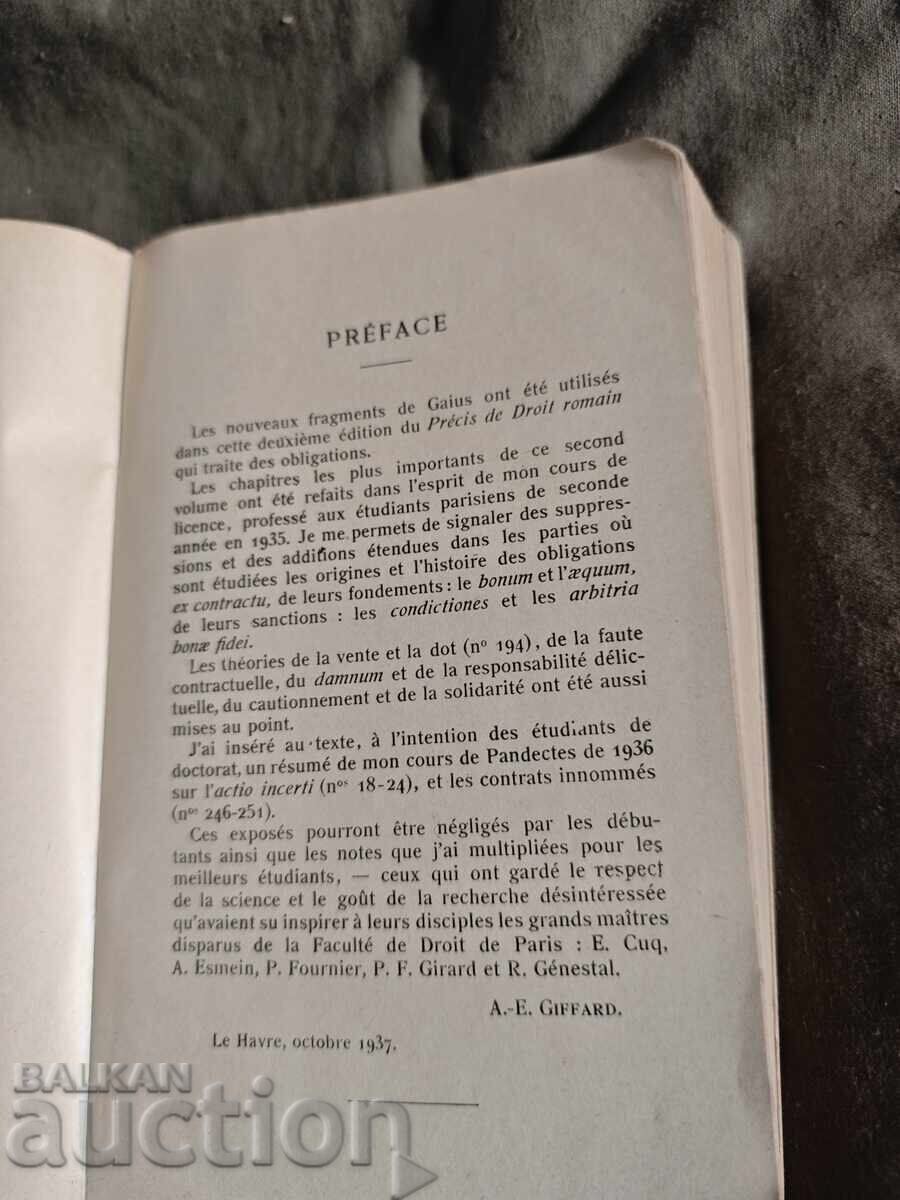 Compendiu de drept roman . Giffard - Obligații - 5