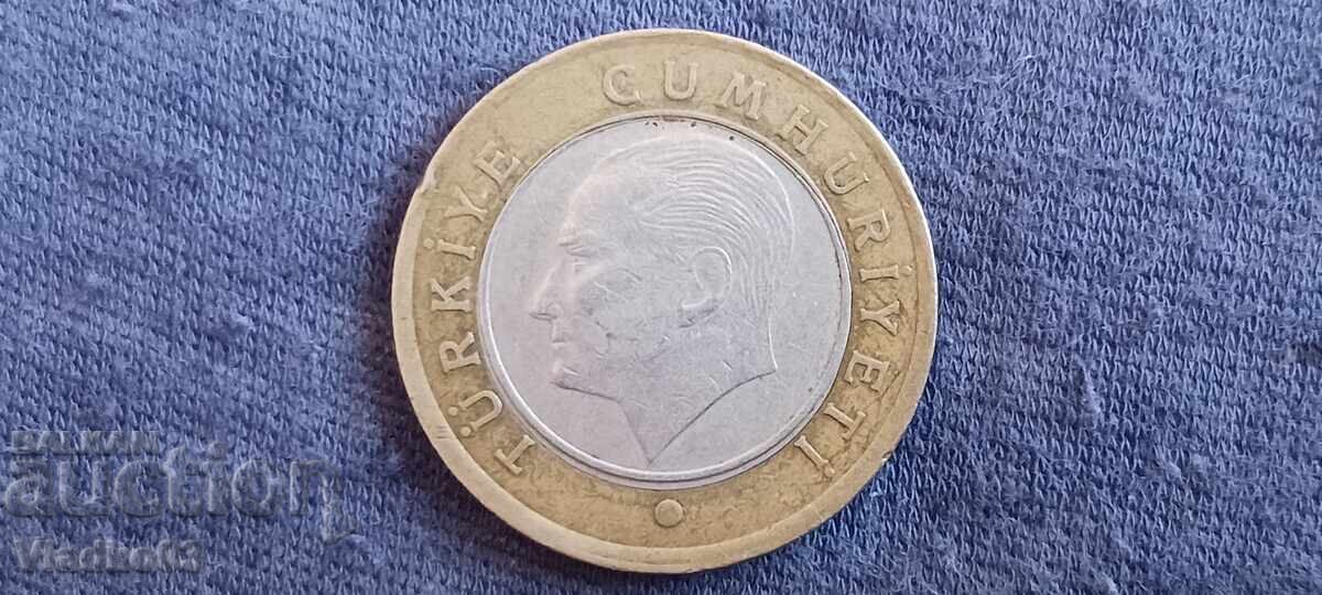Turcia 1 lira 2014 cu preț € 0.05 | 0.10 BGN Turcia 1 lira 2014 cu preț € 0.05 | 0.10 BGN