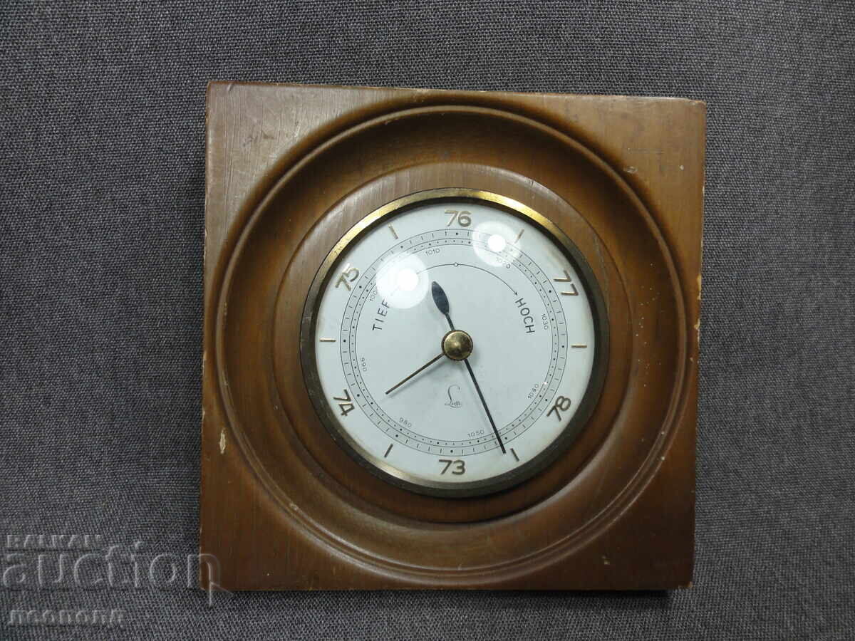 BAROMETRU DE PERETE RETRO VINTAGE BZC STAR LUFFT GERMANIA