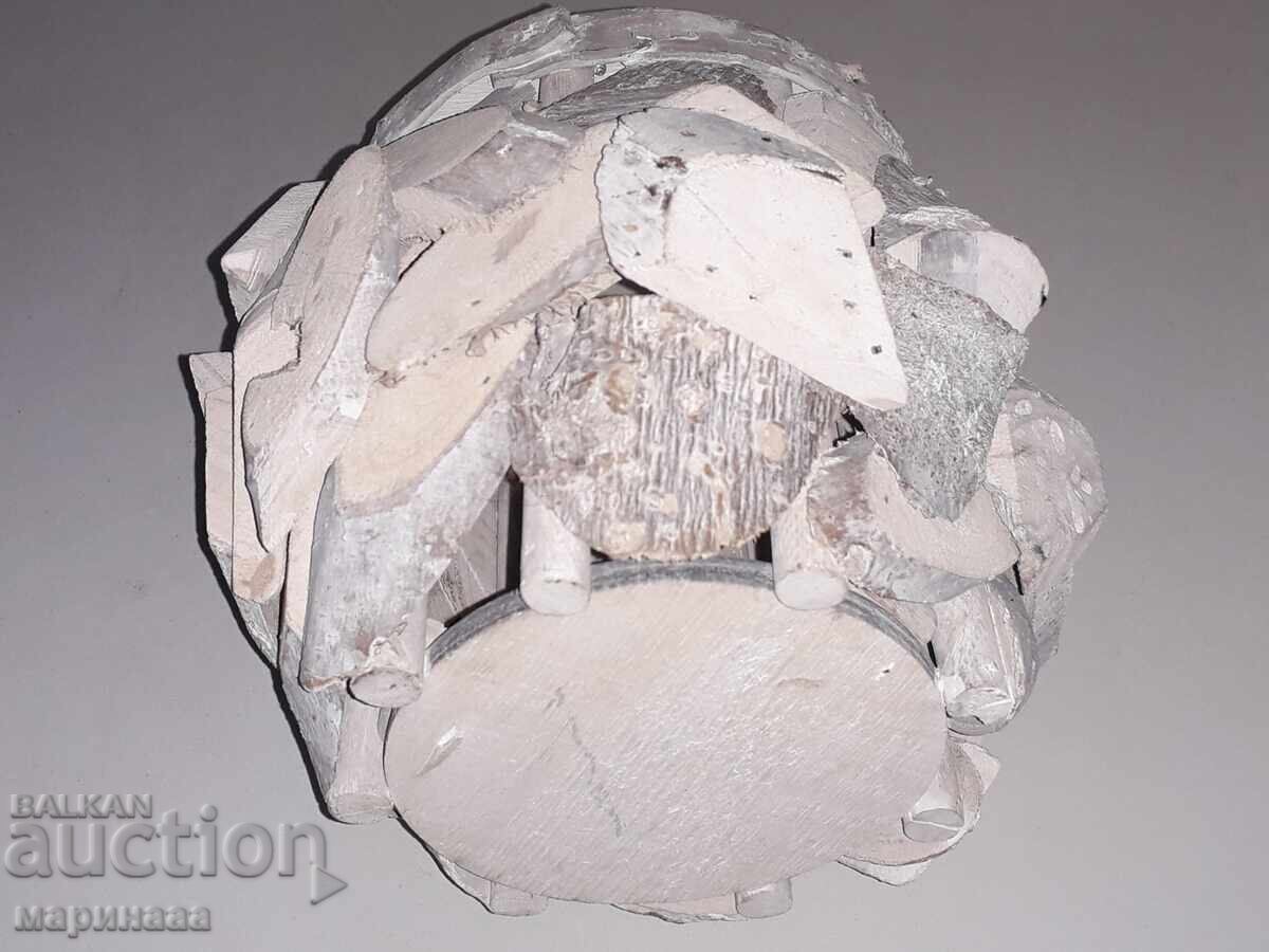 Auction LARGE CANDLEHOLDER. NATURAL MATERIALS. CANDLE Auction LARGE CANDLEHOLDER. NATURAL MATERIALS. CANDLE